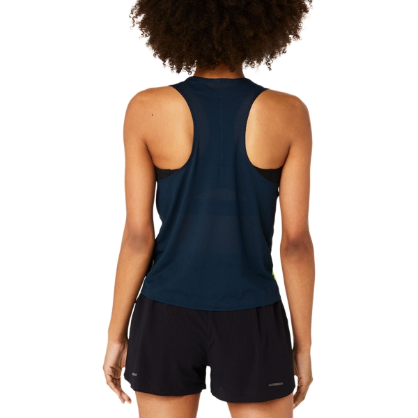 ASICS Light Graphic Tank - French Blue/Safety Yellow