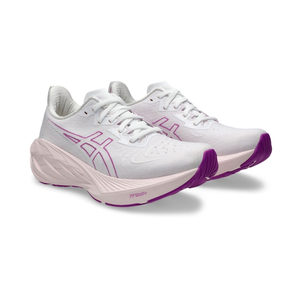 Asics Novablast 4 - White/Soothing Sea