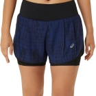 Asics Road All Over Print 2 in 1 3.5in Pantaloncini - Midnight