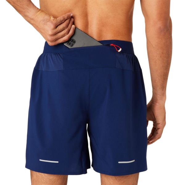 Asics Road 2 in 1 7in Pantaloncini - Blue Expanse/Midnight