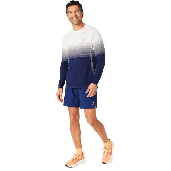 Asics Road 2 in 1 7in Pantaloncini - Blue Expanse/Midnight