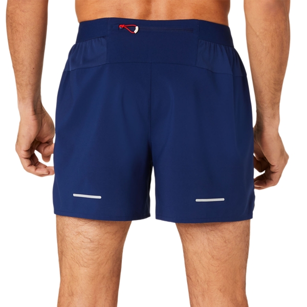 Asics Road 2 in 1 5in Pantaloncini - Blue Expanse/Birch