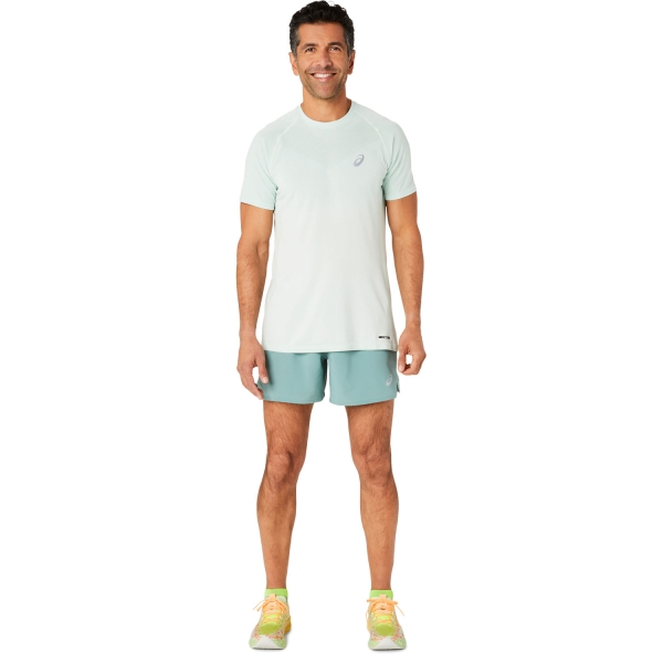 Asics Road 5in Shorts - Celadon