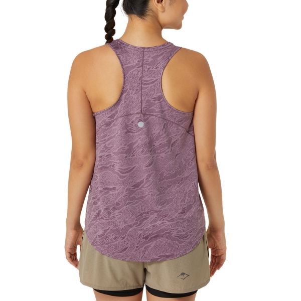 Asics Road All Over Print Tank - Dusty Mauve