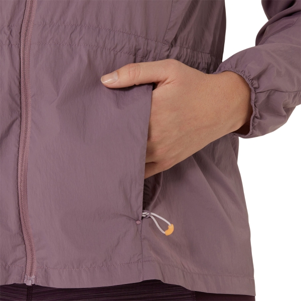 Asics Road Logo Jacket - Dusty Mauve