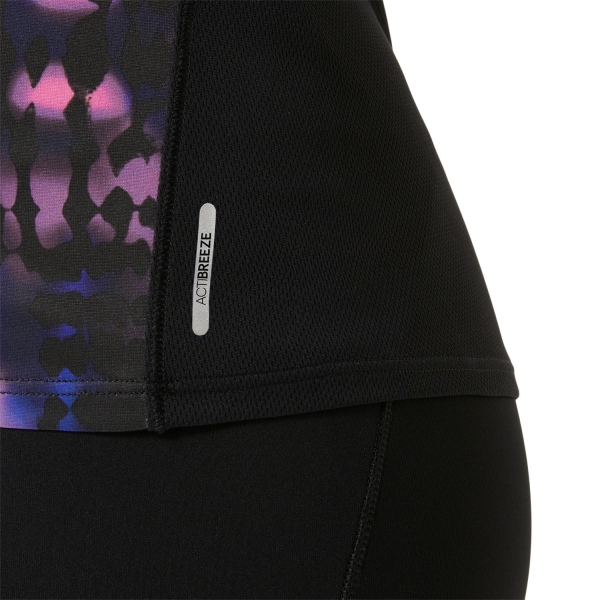 Asics Road Lite-Show Maglietta - Performance Black/Bold Magenta