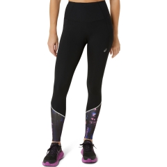Asics Road Lite-Show Tights - Performance Black/Bold Magenta