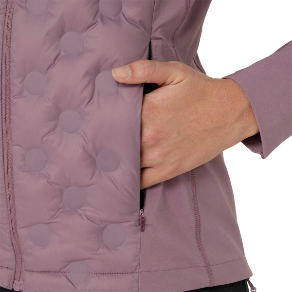 Asics Road Winter Jacket - Dusty Mauve
