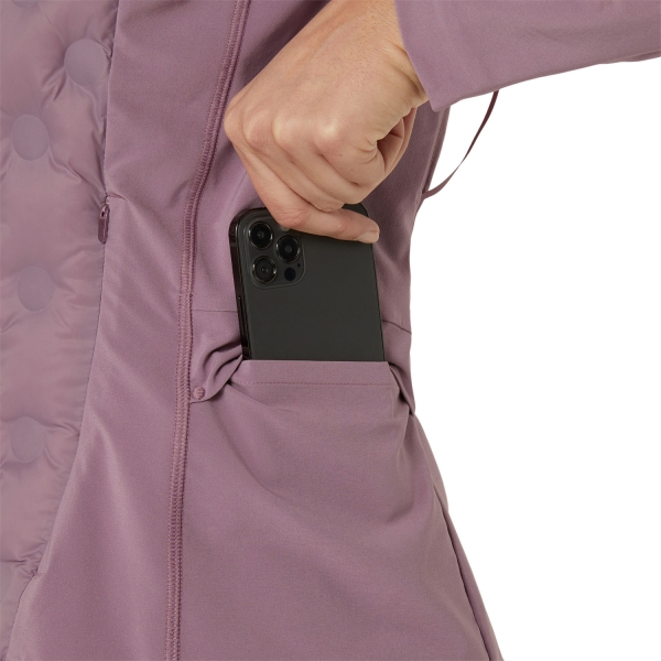 Asics Road Winter Jacket - Dusty Mauve