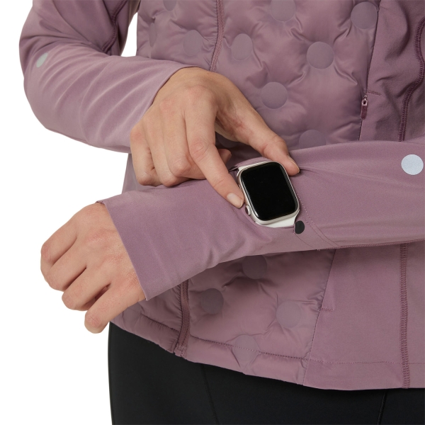 Asics Road Winter Jacket - Dusty Mauve
