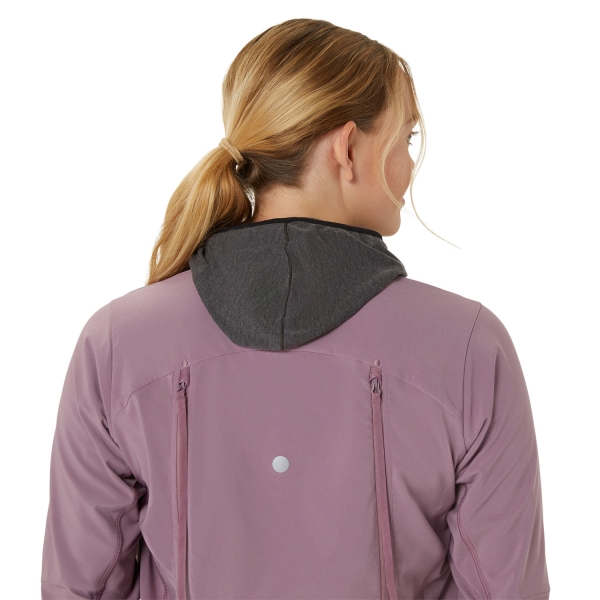 Asics Road Winter Jacket - Dusty Mauve