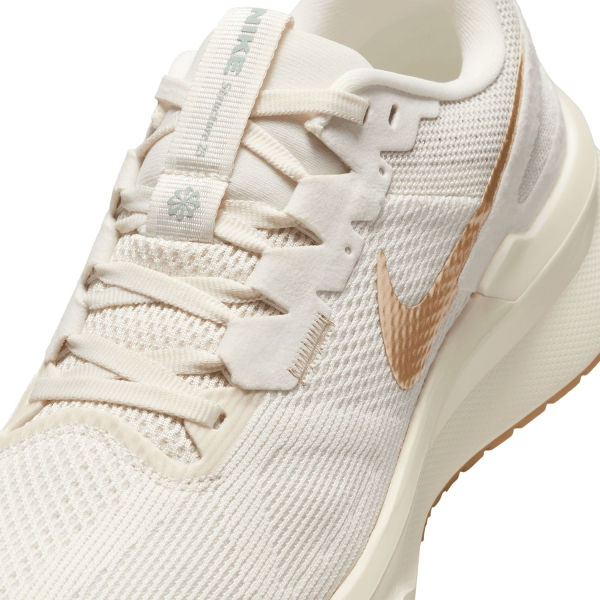 Nike Air Zoom Structure 25 - Phantom/Metallic Gold/White