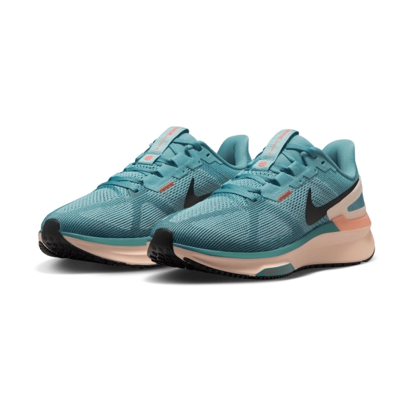 Nike Air Zoom Structure 25 - Denim Turquoise/Black/Crimson Tint