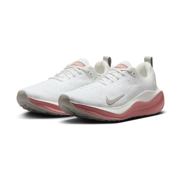 Nike InfinityRN 4 - White/Light Iron Ore/Red Stardust