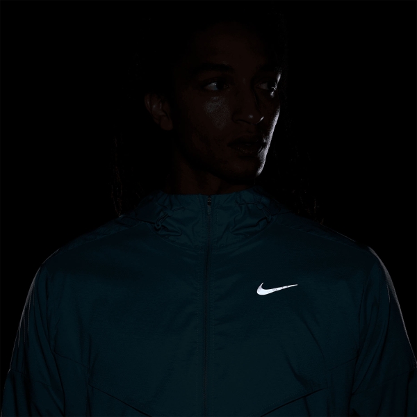 Nike Light Windrunner Jacket - Denim Turquoise/Reflective Silver