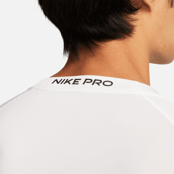 Nike Dri-FIT Logo Camiseta - White/Black