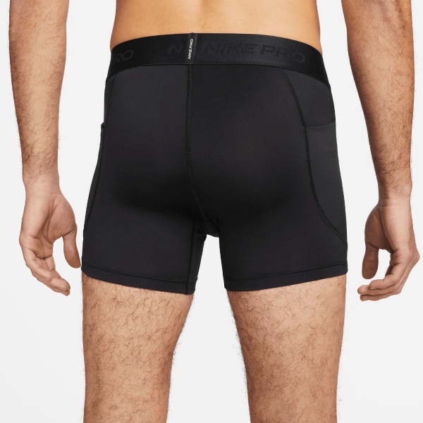 Nike Dri-FIT Pro Logo Mallas Cortas - Black/White