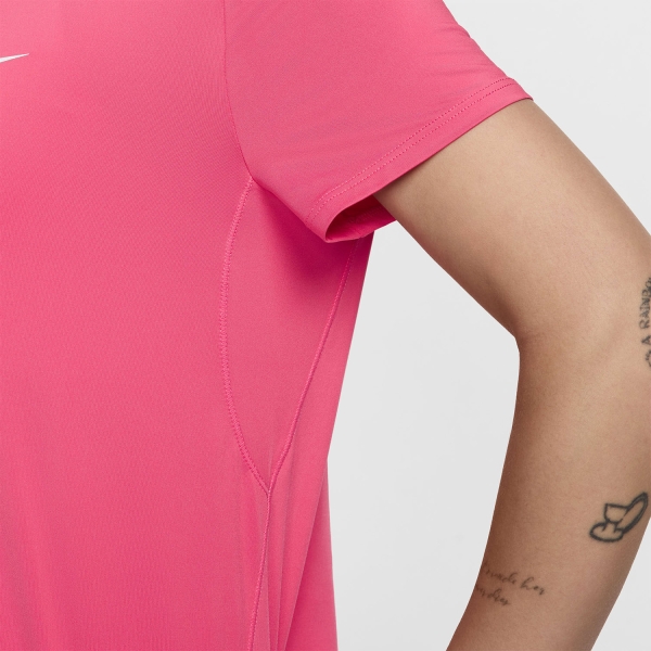 Nike One Swoosh Logo T-Shirt - Aster Pink/Glacier Blue