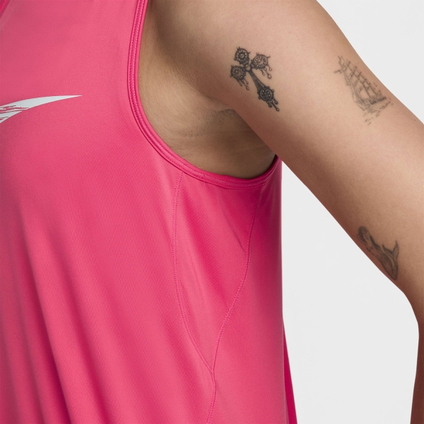 Nike One Swoosh Top - Aster Pink/Glacier Blue