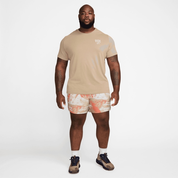 Nike Stride 6in Pantaloncini - Khaki/Black