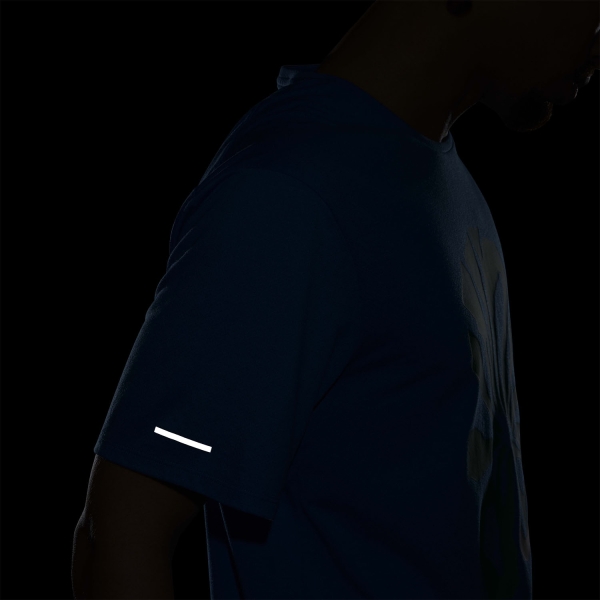 Nike Rise 365 Run Energy Maglietta - LT Photo Blue/Summit White
