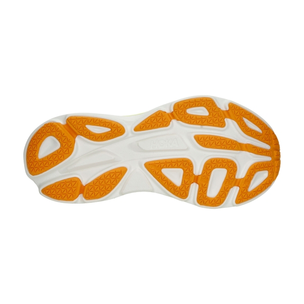 Hoka Bondi 8 Wide - Lettuce/Solar Flare