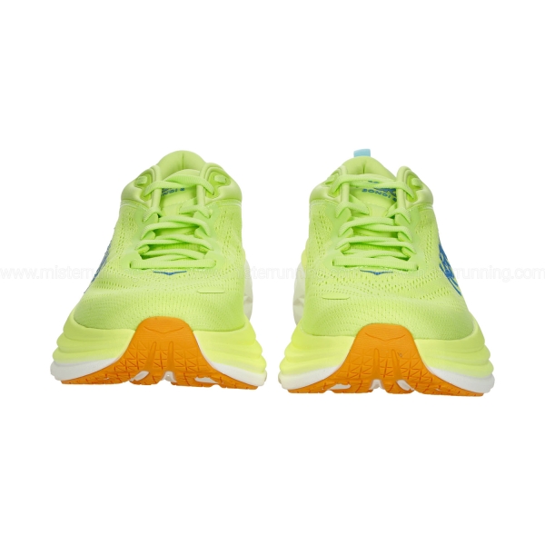 Hoka Bondi 8 Wide - Lettuce/Solar Flare