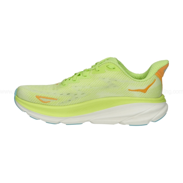 Hoka Clifton 9 - Lettuce/Solar Flare