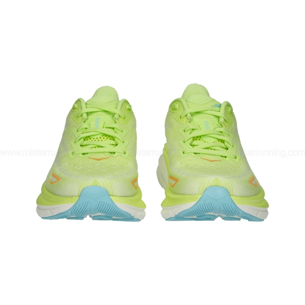 Hoka Clifton 9 - Lettuce/Solar Flare