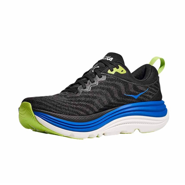 Hoka Gaviota 5 - Black/Electric Cobalt
