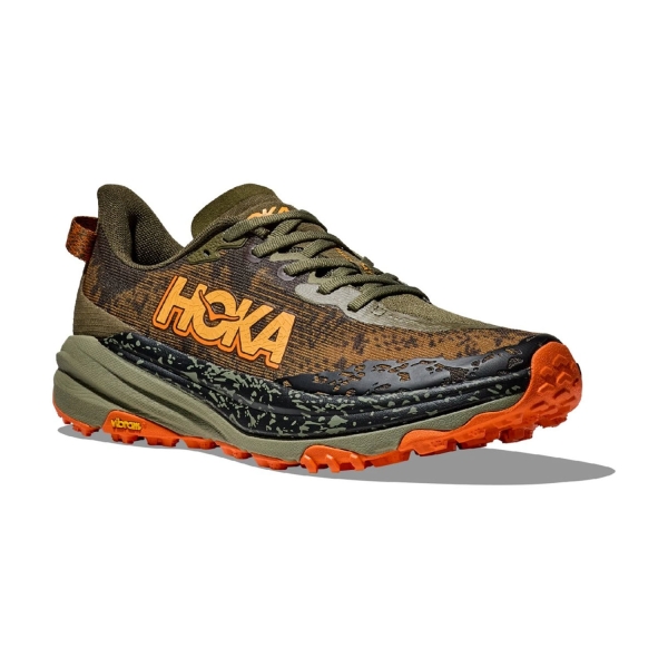 Hoka Speedgoat 6 - Antique Olive/Squash