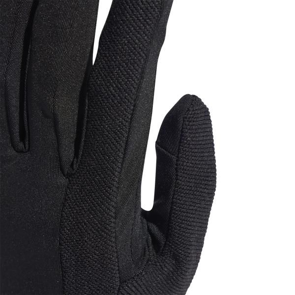 adidas AEROREADY Guantes - Black/Reflective Silver