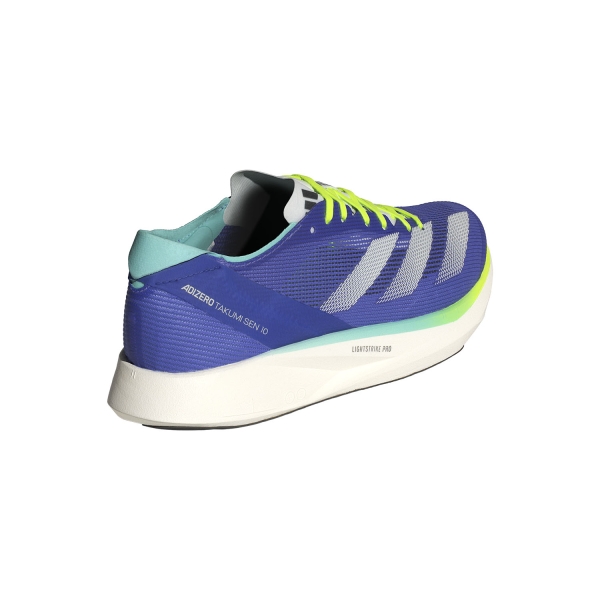 adidas adizero Takumi Sen 10 - Cobalt Blue/Zero Metalic/Lucid Lemon
