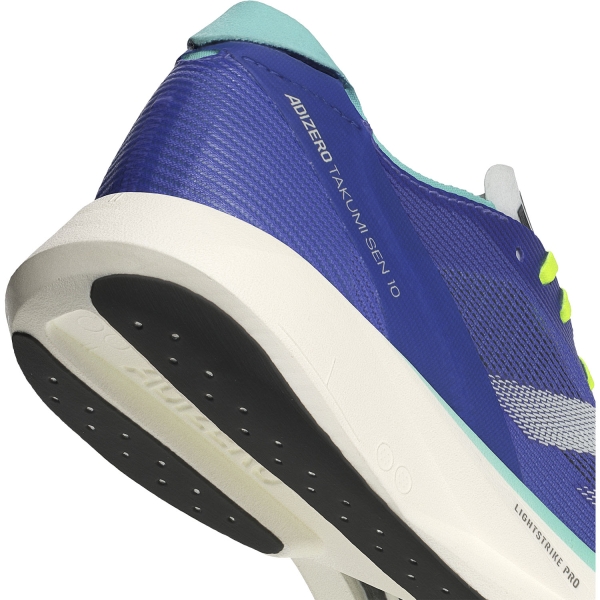 adidas adizero Takumi Sen 10 - Cobalt Blue/Zero Metalic/Lucid Lemon