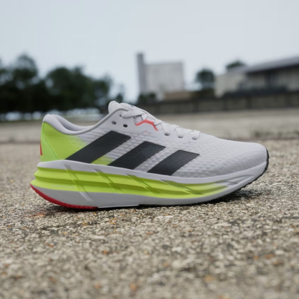adidas Adistar 3 - Cloud White/Night Metallic/Lucid Lemon