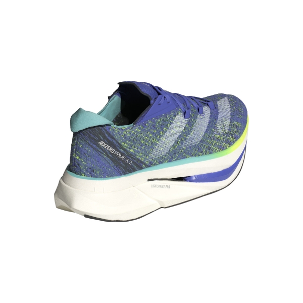 adidas adizero Prime X 2 Strung - Cobalt Blue/Zero Metal/Lucid Lemon