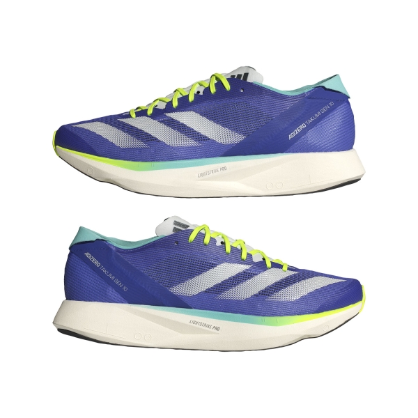 adidas adizero Takumi Sen 10 - Cobalt Blue/Zero Metal/Lucid Lemon
