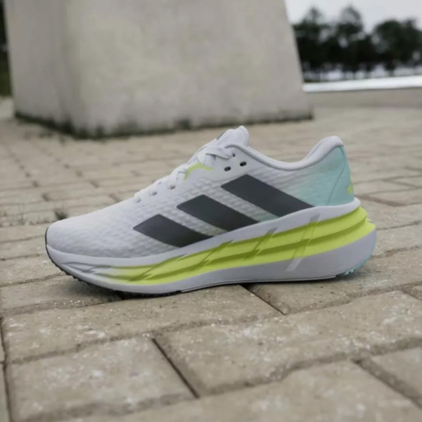 adidas Adistar 3 - White/Black/Pulse lime