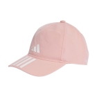 adidas 3 Stripes AEROREADY Cap - Semi Pink Spark/White
