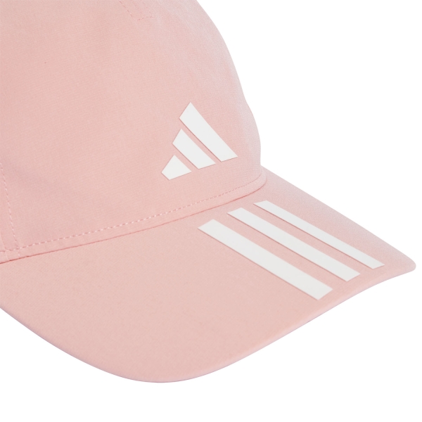 adidas 3 Stripes AEROREADY Cap - Semi Pink Spark/White