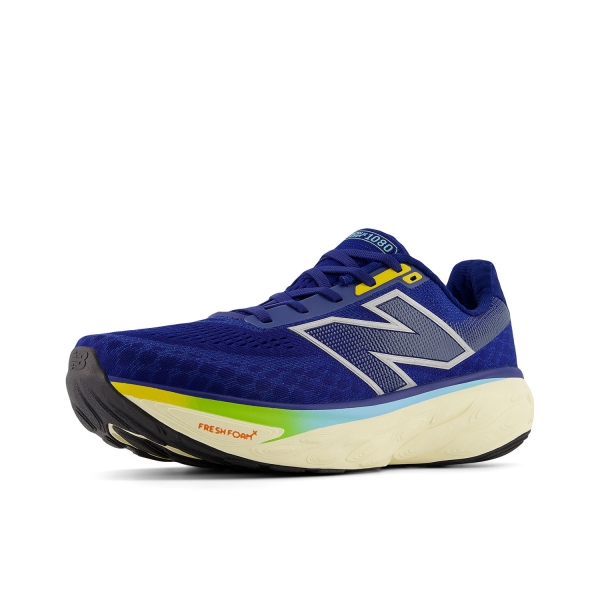 New Balance Fresh Foam X 1080 v14 - Inkwell/Silver Metallic/Ginger Lemon