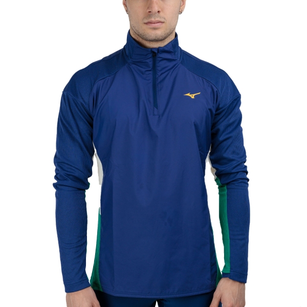 Mizuno Hybrid DRYLITE Maglia - Estate Blue