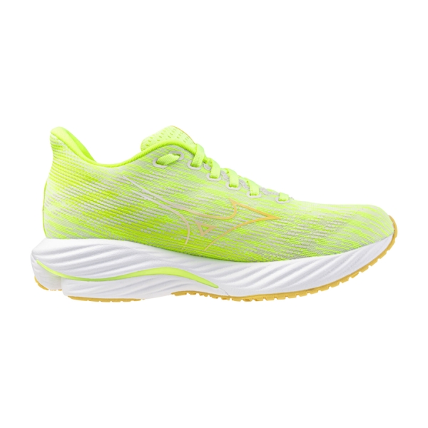 Mizuno Wave Rider 28 - Neo Lime/Flax/Snow White