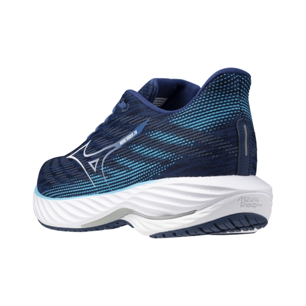 Mizuno Wave Rider 28 - Estate Blue/White/River Blue