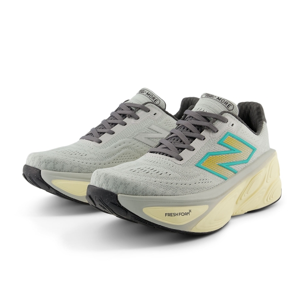 New Balance Fresh Foam X More v5 - Brighton Grey/Calcium/Cyber Jade