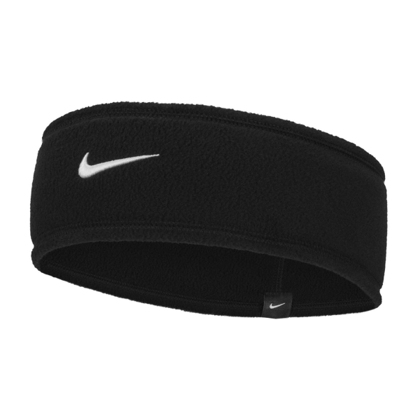Banda Térmica Nike One ThermaFIT Fleece Cinta  Black/White N.101.0946.010.OS