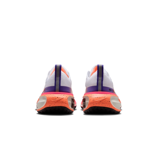Nike ZoomX Invincible Run Flyknit 3 - White/Black/Bright Mango/Hyper Pink