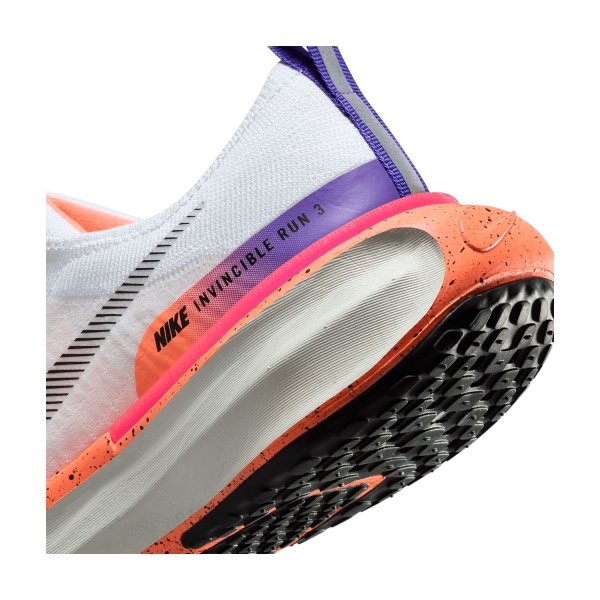 Nike ZoomX Invincible Run Flyknit 3 - White/Black/Bright Mango/Hyper Pink