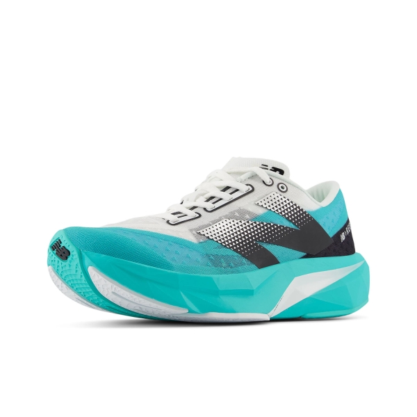 New Balance FuelCell Rebel v4 - Quarry Blue/Chrome Blue/Heron Blue