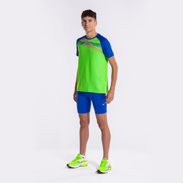 Joma Elite X T-Shirt - Fluor Green/Royal